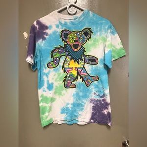 2021 Liquid Blue Grateful Dead Tie-Dye T-Shirt